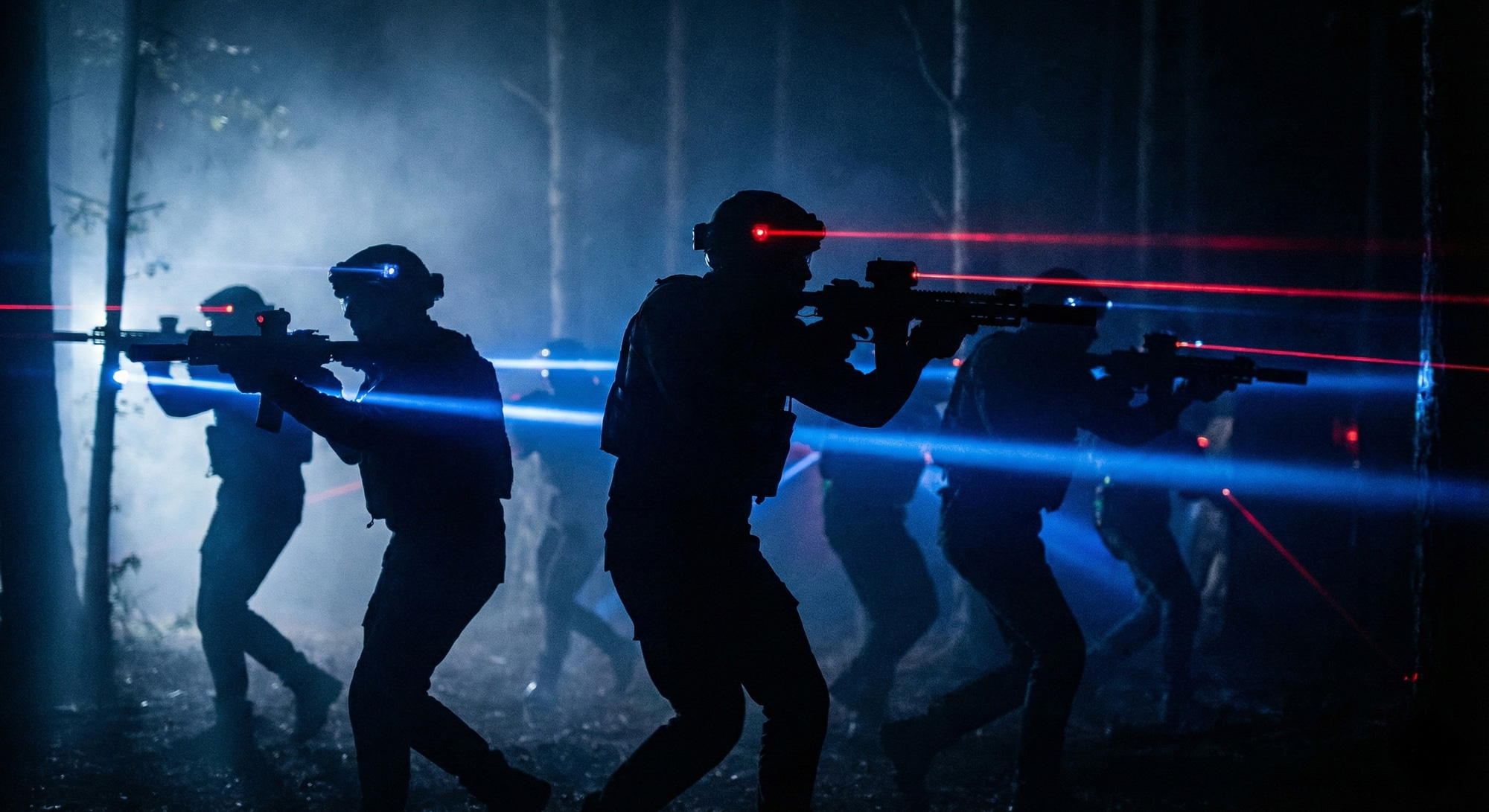 Laser Tag Background